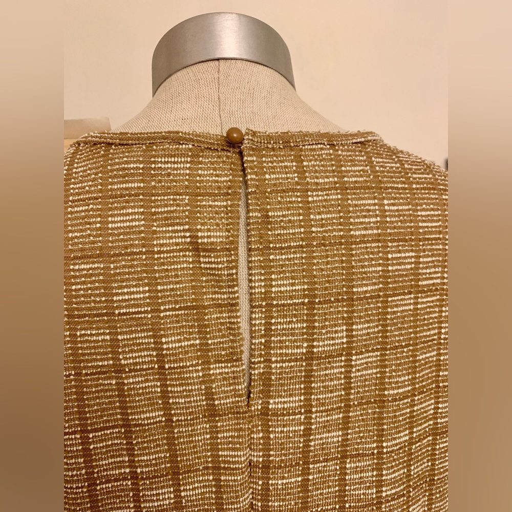ModCloth NWT Gold Dress Women’s Size Medium - Picture 11 of 11
